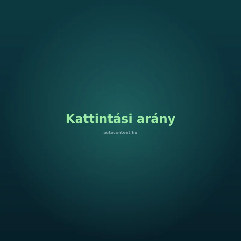 Kattintási arány